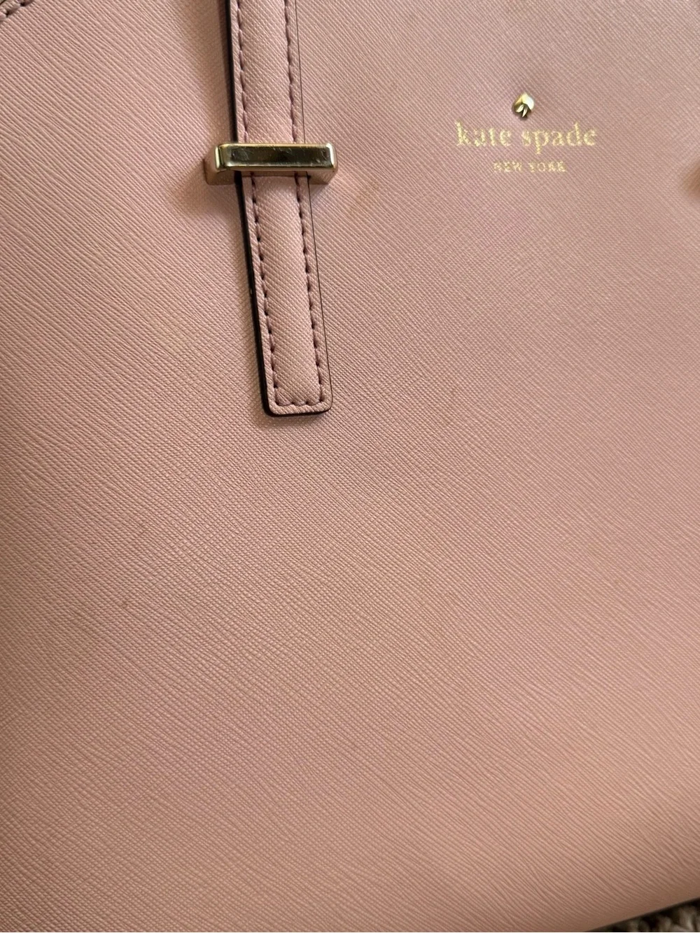 kate spade Pink Saffiano Dome Satchel
